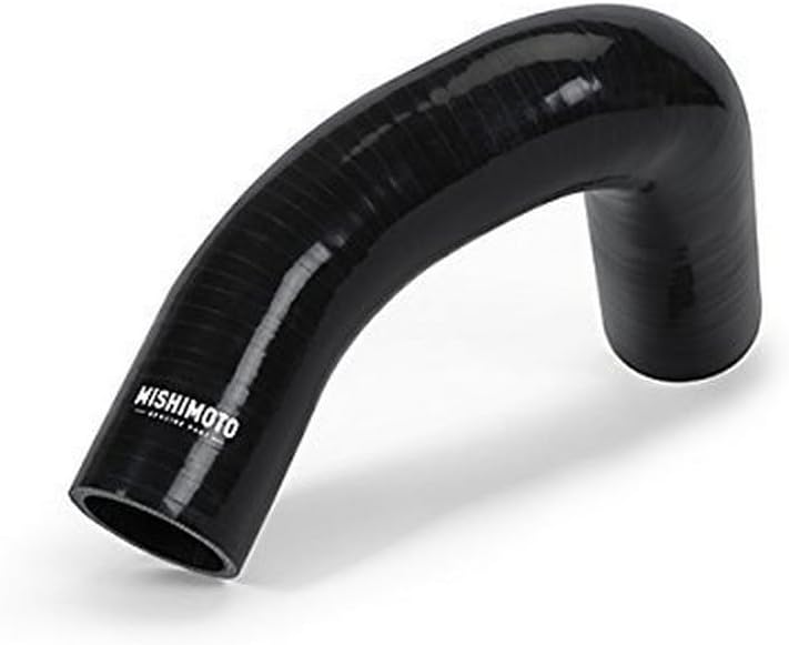 Mishimoto MMHOSE-CSC-2L Silicone Lower Radiator Hose Compatible With Chevrolet Chevelle 283ci 327ci 1965-1967 Black