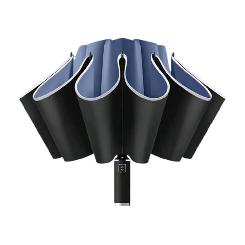 Parapluie de voyage Mitsubishi Pajero : modèle compact pliable haute résistance noir