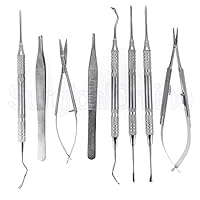 Algopix Similar Product 11 - 8 Micro Surgery Instruments Set Dental