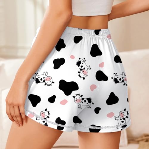 Image of Ekouaer Pajama Shorts for Women 2026 Soft Sleep Shorts Casual Lounge Shorts Comfy Pj Bottoms with Pockets
