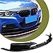 Collect Light Front Bumper Lip for 2012-2018 BMW 3 Series F30 F31 M Sport 2PCS Glossy Black Front Lip Splitter