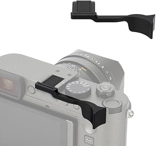 JJC Metal Thumbs Up Grip for Leica Q3 Digital Camera Better Balance & Grip Convenience, Q3 Hot Shoe Mount Thumb Support Enhanced Grip