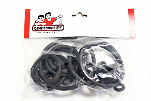 Game Room Guys Bally Hi-Deal Pinball Black Rubber Ring Kit
