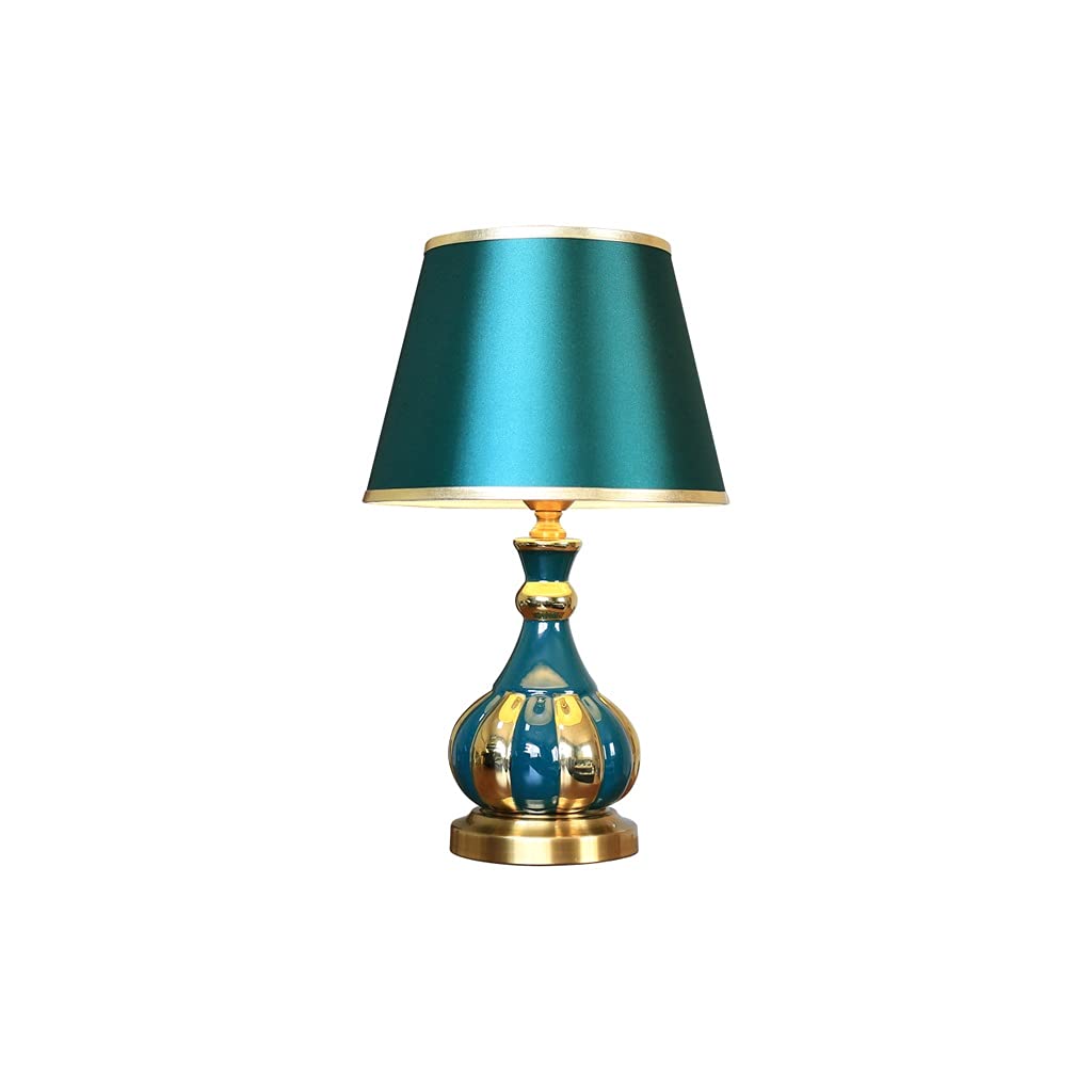 Lámpara de mesa Lampada da tavolo Lampada da comodino in ceramica Lampada da comodino moderna illuminazione da notte di lusso adatto for soggiorno e decorazione della camera da letto dormitorio y sala