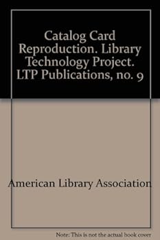 Hardcover Catalog Card Reproduction Book