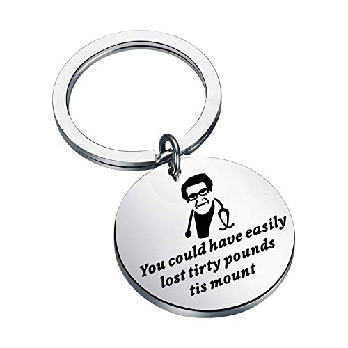 TIIMG Weight Loss Keychain Fitness Motivation Gifts Doctor Now Funny Gift for Men Women (lost tirty pounds)