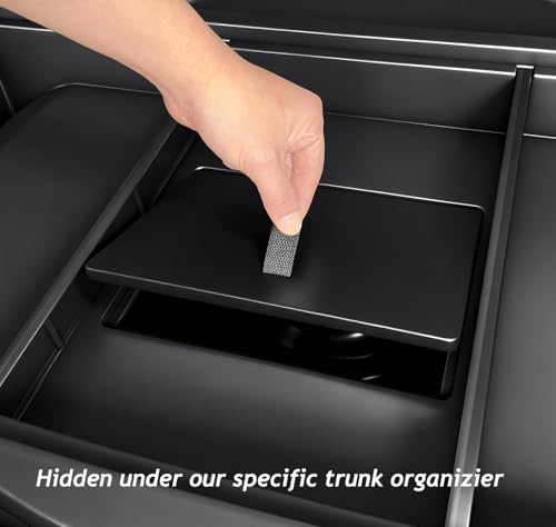 Image of For 2026 Toyota RAV4 Trunk Spare Tire Storage Box, SUV Insert Cargo Rear Hatch Organizer fits RAV4 LE XLE XSE TRD Hybrid Storage Accessories
