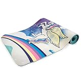 Myga RY1119 Sweet Dreams Kinder-Yogamatte - Kinder Gedruckte Trainingsmatte für Pilates, Mehrzweck-Fitness-Matte, 150 cm x 55 cm - 6 mm Dicke