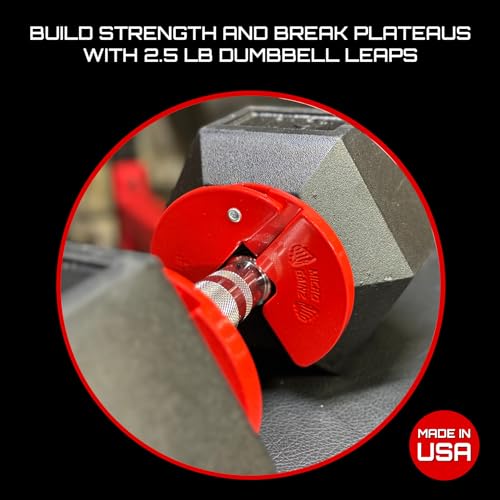 Image of Micro Gainz 1.25LB Dumbbell Fractional Weight Plates, 4-Piece