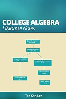 Paperback College Algebra: Historical Notes Book
