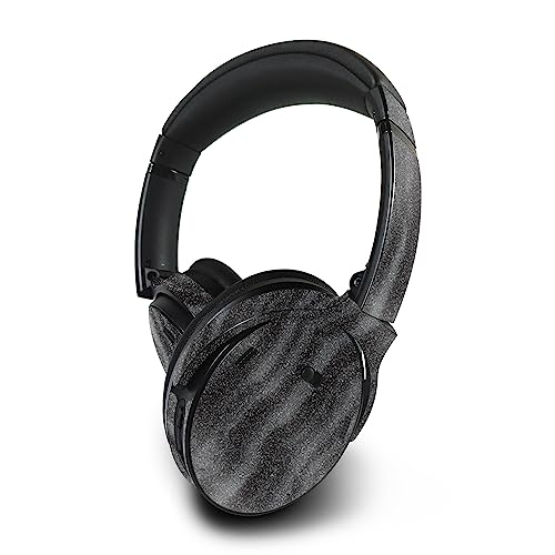 Image of MightySkins Glossy Glitter Skin Compatible with Bose QuietComfort 45 Headphones Smoky Quartz | Protective, Durable High-Gloss Glitter Finish | Easy to Apply | Made in The USA