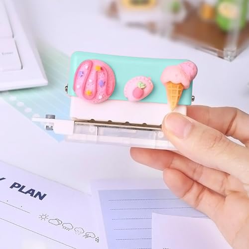 Mini Binding Machine, 6 Hole Manual Binding Machine,Cinch Book Binding Machine for A4 30 Holes B5 26 Holes A5 20 Holes.Easy to Add or Remove Papers - Thumbnail 2