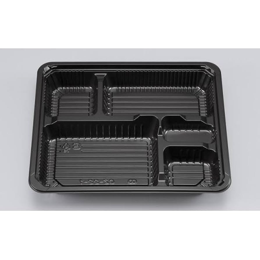 使い捨て弁当箱&蓋 CZ-221 各600個入り CZ−221−1 BS黒本体