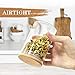 Tarro de Vidrio de Almacenamiento 10 PCS, 250ml Tarros de Cristal para...