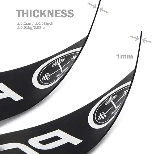 Image of Power Guidance Muscle Floss Bands - Compression - Mobility & Recovery Bands - for Improving Movement, Increasing Circulation & Reducing Soreness (2 Black - Medium Resistance)