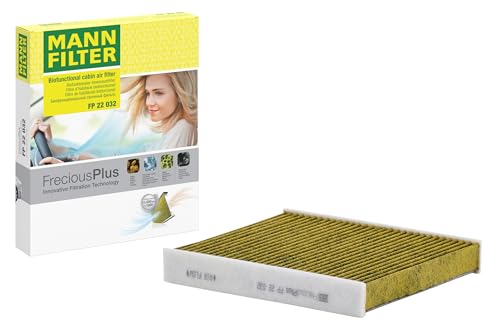 MANN-FILTER FP 22 032 Filtro aria cabina - FreciousPlus Filtro Antipolline Biofunzionale - per Autovetture + veicoli commeriali