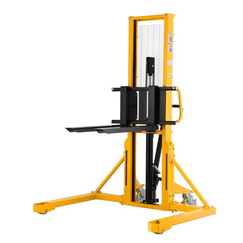 How high should forks be when driving forklift osha