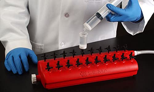 Robinet d'arrêt Endura-Luer Sigma-Aldrich EL1-5EA contre les fuites de vide sur collecteur