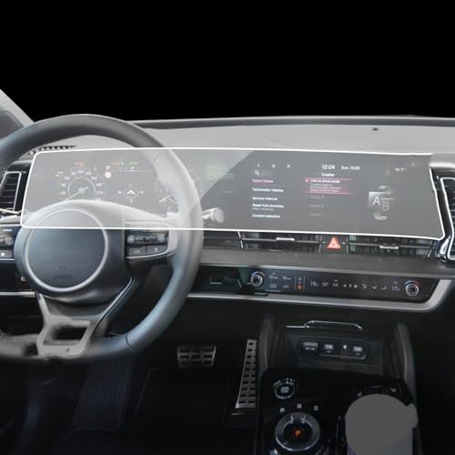 Film protection KIA Sportage NQ5 protecteur d'écran LCD de voiture anti-rayures TPU