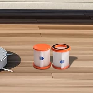 Honseadek Washable and Reusable Filter for INSE S610 S6T S6P Pro Cordless Vacuum Cleaners, High Density Mesh, For HEPA Type(A)