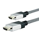 GE Premium HDMI Cable, Ethernet, 6 Feet, Ultra HD, Full HD 1080P, HDR capability, 18 Gbps Data Transfer 4K 60Hz HDMIRoku, Streaming Devices, Blu Ray, Cable, All BRANDS, 35532