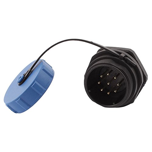 Conector de aviación SP2111/P 9 polos AC 500V miniatura 1
