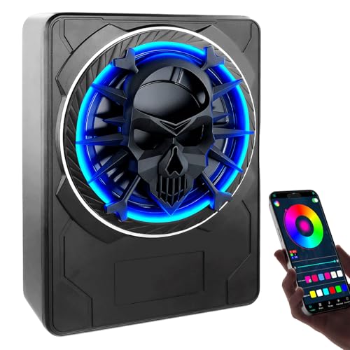 Subwoofer attivo per auto, montabile sotto i sedili, potenza massima