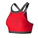 Mizuno Odyssey High Neck Beach Volleyball Top, Cherry/Charcoal, X-Large