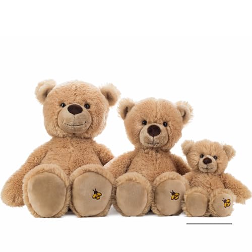 Schaffer 5660 Kuscheltier Teddybär Honey S, 18 cm, hellbraun, Braun