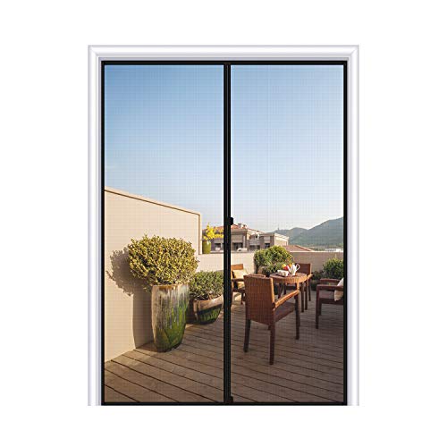 MAGZO Magnetic Screen Door Fit Door Size 42 x 83 Inch, Screen Size 44