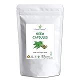 Pure Neem Powder Capsules | Pure Wild Crafted Neem Leaf Powder | Very Bitter Neem Supplement for...