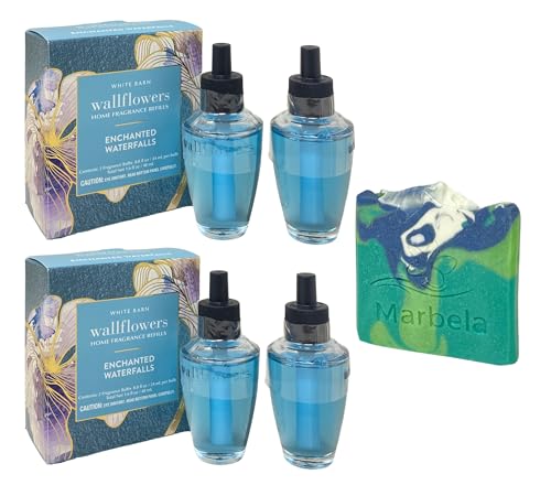 Bath & Body Works Enchanted Waterfalls 4 Wallflowers Home Fragrance