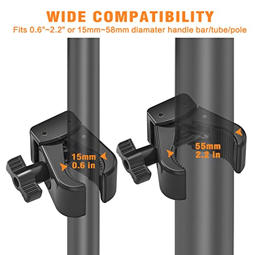 Jubor Spin Bike Tablet Holder Mount, Compatible With Ipad Phone Bike Holder Handlebar Stand For Indoor Exercise Bicycle, Stationary Bike, Treadmill, Fits For Ipad Pro, Samsung, Galaxy Tabs #TOP3