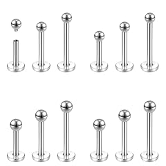 A:12pcs,lip ring(ball)