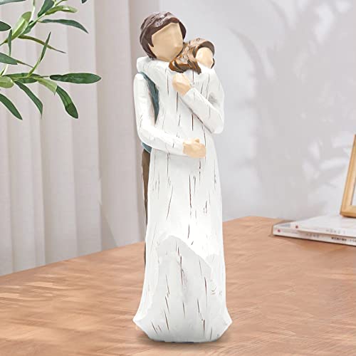 Hodao Spring Valentines Day Decorations Indoor Romantic Couple Figurines In Love Sweet Loving Together Couple Sculpture To Remember Beautiful Moment-Best Gift For Valentine'S Day Wedding Anniversary thumb #3
