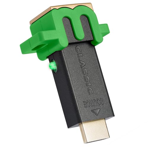 Marseille mClassic Retro Edition - Restores TVs Game Mode Image Quality, Lag Free, for Retro Game Consoles with 4:3 Aspect Ratio like Nintendo GameCube, Wii, PS1, PS2, and more - Supports 1440p/60hz