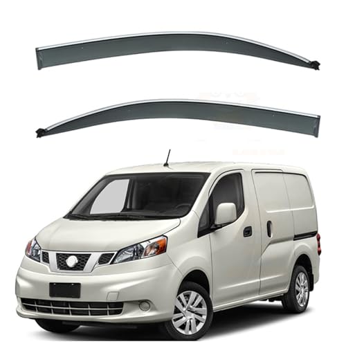 Car Window Rain Guards for Nissan NV200 MK1-M20 2010-2025, Window Deflectors Vent Window Visors Rain...