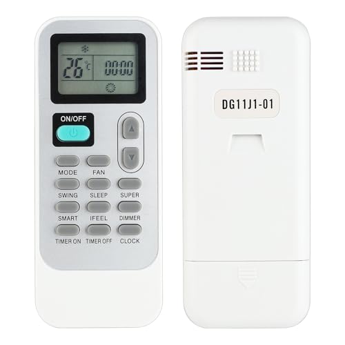 DG11J1-01 Mando a Distancia Compatible con GORENJE ACOND Daitsu Hisense Aire Acondicionado DG11D1-02 DG11J1-03(B) DG11J1-04 DG11J1-05(E) DG11J1-91 DG11J1-98 KAM26P ASD7UI-VT DS7UI-VT R51/CE R51M J1-91