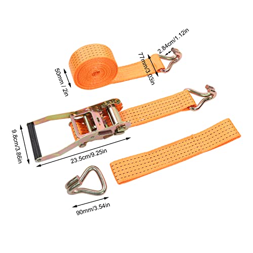 Kit de amarração de roda, 4 conjuntos de correias de amarração de roda 50 mm de largura 4 m de compr