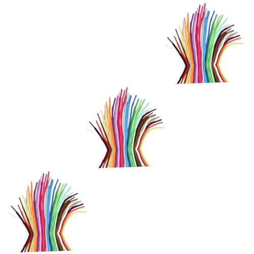 Lacets extensibles pour baskets et chaussures de sport ronds marron adultes