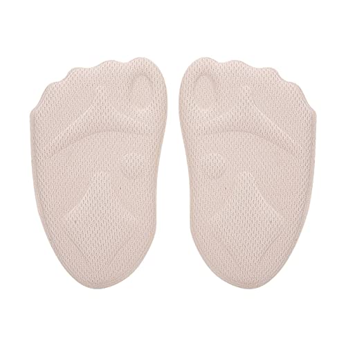 TARSHYRY Almohadillas Metatarsianas, Almohadillas para el Pie para Bolas de Pies Suaves Delantero Delantero Transpirable Aliviar de Zapato sin Deslizamiento (color de piel)