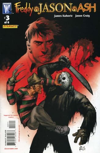 Freddy vs Jason vs Ash #3 cover