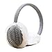 EWUROI Fashion Women Autumn Winter Warm Plush Knitted Earmuff Ear Warmer Accessories Orejeras De Invierno(E)