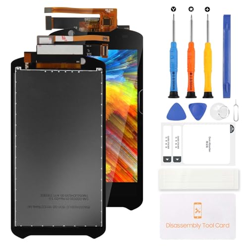  LADYSON Schermo LCD per Zebra TC52 TC57 Sostituzione Schermo per Zebra TC52 TC57 LCD Diaply Touch Screen Digitalizzatore Assembly Parti di Riparazione con Strumenti(Nero)…
