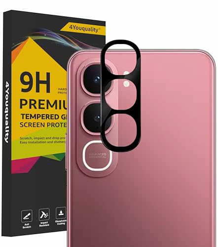 Image of 4youquality Back Camera Lens Protector for Vivo Y31 Pro (1 Pack) | 9H Tempered Glass Camera Guard | Military-Grade Protection | Ultra Clear HD | Bubble-Free Easy Installation | Case Friendly Design