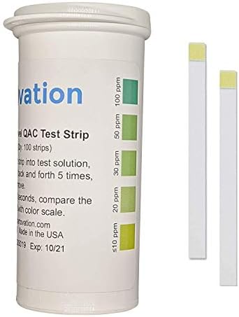 Bartovation Low Level Quaternary Ammonium Test, 0-100 ppm, 100 Strips