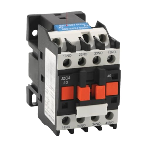 Contacteur auxiliaire AC DC JZC4 40 relais de commande industriel 380V 12V