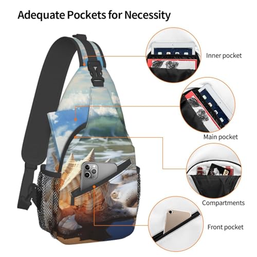 Bolso Sling unisex para viaje y senderismo miniatura 4