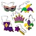 6 pc Mardi Gras cookie cutter set L9020