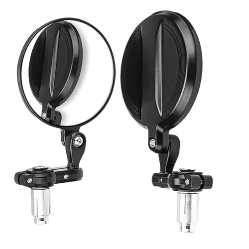Specchietti Laterali Manubrio Specchietto Retrovisore Universale Moto Girevole 360° Per Manubrio Estremità Moto Accessorio Specchietto Retrovisore Laterale Moto Maniglia Motociclo Specchietto